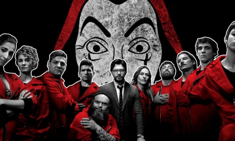 La casa de papel tv series poster